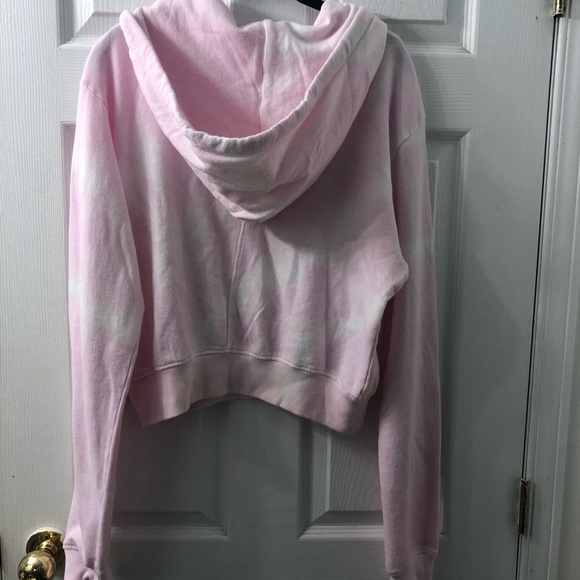 Happiness CHRLDR Powder pink ( tie-dye) hoodie - Picture 7 of 9